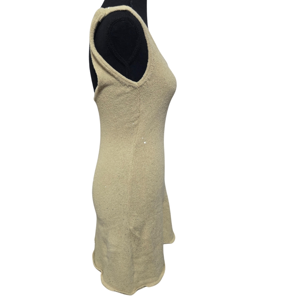 Weworewhat Cream Knit Dress Soze Small - Picture 2 of 5